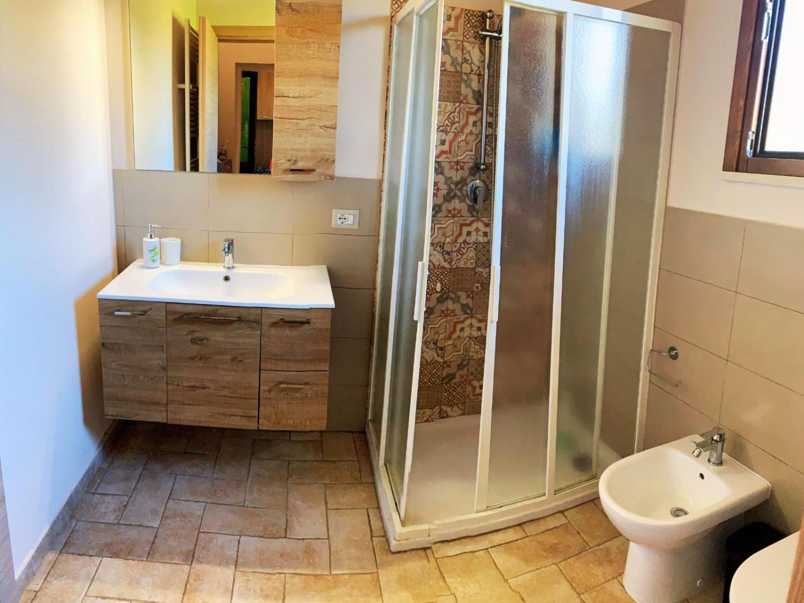 Casale La Giara Apartment Sorrezzana ภายนอก รูปภาพ