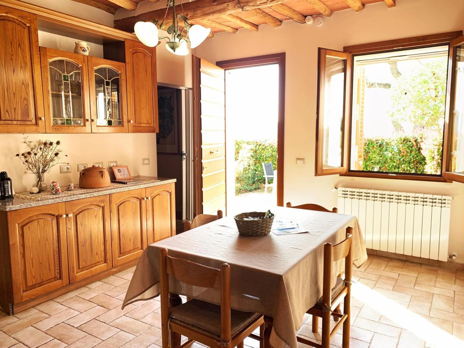 Casale La Giara Apartment Sorrezzana ภายนอก รูปภาพ